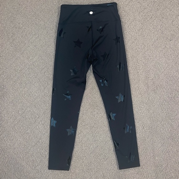 Nanette Lenore black star leggings S - Picture 2 of 3